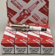 OEM TOYOTA CAMRY, 19-24 RAV4 2.5L Spark Plugs IRIDIUM FC16HR-Q8 90919 01289 Set4 picture