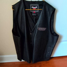 Victory Motorcycle Leather Vest picture