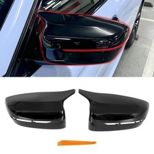 M Style Gloss Black Mirror Cover Cap Replacement For 2019-2022 BMW G20 320i 330e picture