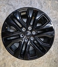 2024 - 2026 FORD F150 GENUINE OEM WHEEL RIM 20” BLACK 10710 20x8.5 Rl3J-1007-BA picture