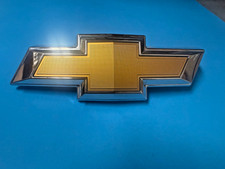 OEM 2022 2023 2024 Chevy Equinox Front Grille Gold Bow Tie Emblem picture