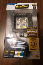 Alpena QuadFire 70603W Off Road White Driving Light IP65 Brand New Original Box  picture