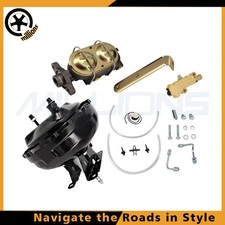 For 1973-1992 c10 k10 Chevy Truck Power Brake Booster Master Disc Drum Valve Kit picture