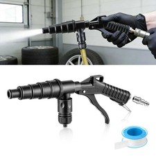 Radiator Heater Core Flush Kit Coolant System Flusher Gun Air Water Cleaning Set picture