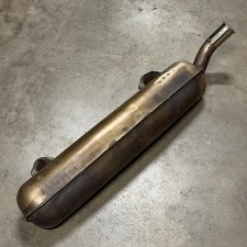 1974-1977 Porsche 911 Stainless Steel Exhaust Muffler Without EGR Port picture