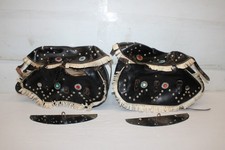 1940's 1950's BUCO Leather Saddlebags Harley Knucklehead Panhead Indian Chief picture