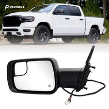 Power Folding Driver Side Left Mirror Heated for 2019-2026 Ram 1500 68462769AB picture