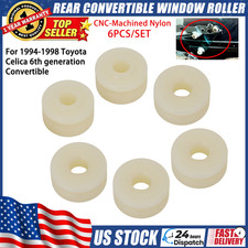 Rear Convertible Window Roller Guide Kit For 1994-1998 Toyota Celica Convertible picture
