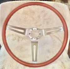 1969-72 Chevelle,Camaro,Nova GM Original Red Cushion Grip Steering Wheel picture