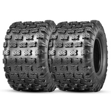 Set 2 20X11-8 ATV Tires 20X11X8 UTV All Terrain Heavy Duty 6PR 20 11 8 Pro TL picture