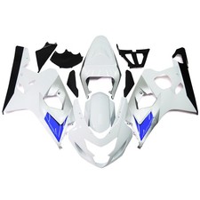 White Full Bodywork Fairing Kit For Suzuki GSXR600 GSXR750 K4 2004 2005 Fairings picture