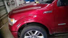 *LOCAL PICKUP* Red Driver Fender With Wheel Lip Moulding Fits 09-14 FORD F150 picture