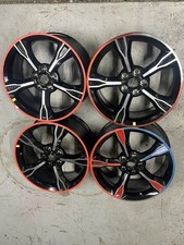 SET (4) OEM MUSTANG CALIFORNIA SPECIAL WHEELS BRAND NEW BUT NEED A LITTLE WORK. picture
