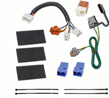 New 4-Way Trailer Wiring Harness For Nissan Xterra 2005-2015, Frontier 2005-2026 picture