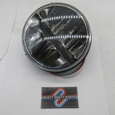 Truck Lite 7 Round LED Headlight for Harley Excellent Condition 127277C picture