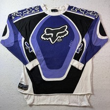 Fox Racing Motocross Moto Jersey Vintsge HC Performance Purple Cotton Ricky XL picture