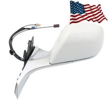 White Left Driver Side Mirror Heated Power Fold For Tesla Model 3 2017-2023 picture