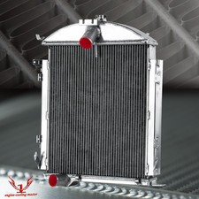 For 1928 1929 29 Ford Model A Heavy Duty 3.3L L4 4 Row Aluminum Cooling Radiator picture