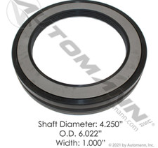 Automann 181.370065A Oil Bath Wheel Seal / 370065A, 380065A picture