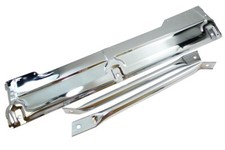 Chrome Heavy Duty Radiator Support Panel & Bars for 1970-81 Chevrolet Camaro Z28 picture