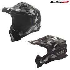 LS2 Subverter EVO Vector Full Face MX Offroad Helmet Gloss Black/Gray/White picture