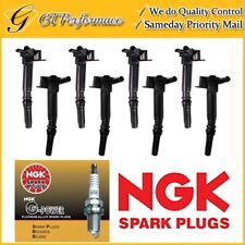 Quality Ignition Coil & NGK Spark Plug 16PCS for Ford F-250 F-350 Super Duty V8 picture