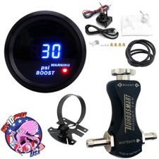 Turbosmart Boost Control Kit Black + 52mm Digital PSI Boost Gauge + Mount - USA picture
