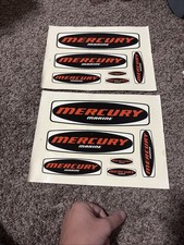 Vintage Mercury Marine Decals  picture