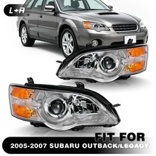 For 2005-2007 Subaru Legacy/Outback Halogen Headlights Assembly Left+Right Side picture