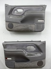 95-00 Chevy Silverado Tahoe GMC Sierra Yukon Power Door Panel Set OEM Gray Grey picture
