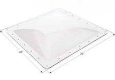 Icon Technologies 01856 RV Skylight Clear For Standard 22x22