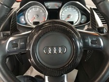 Fits Audi TT TTS TT Quattro TT RS R8 R8GT 08-15 CF Steering Wheel Center Cover picture