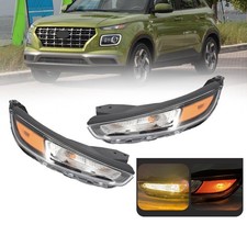 Front Turn Signal Light Left Right Side For Hyundai Venue 2020-2024 2025 Pair picture