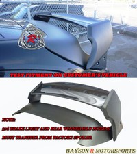 Fits 08-14 Subaru Impreza WRX STI 5dr VR-Style Rear Roof Spoiler Wing (Carbon) picture