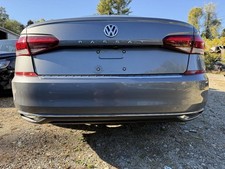 2020-2022 Volkswagen Passat Rear Bumper Cover Gray Repainted Chrome Top Plate picture