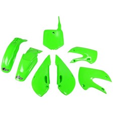 UFO PLAST Complete Plastic Kit For Kawasaki KLX110 02-09/KX65 00-27 - KA37002 picture
