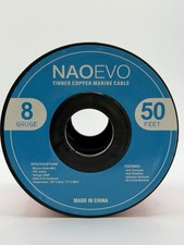 NAOEVO 8 Gauge Tinned Copper Marine Cable 50 Feet picture
