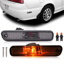 Rear Smoke Bumper Side Marker Light For Honda Accord 1994-02 Or Prelude 1992-96 picture