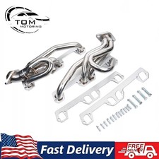 New Stainless Exhaust Header for 92-04 Dodge Dakota Ram 1500 2500 3500 5.2L 5.9L picture