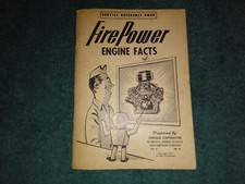 1951 CHRYSLER FIREPOWER V-8  SHOP BOOK / ORIGINAL REPAIR MANUAL picture