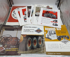 Vintage 1968 Diamond Reo Truck Advertising Brochure & Print Lot Heavy Duty picture