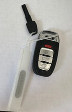 New Authentic Unused spare key fob for 2015 Audi A4 with battery picture