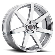 One 24x9.5 Milanni 9042 Sultan 6x5.5/6x139.7 25 Chrome Wheel Rim 78.1 picture