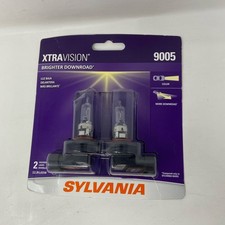 SYLVANIA 9005 XtraVision Halogen Headlight Bulbs 2-Pack HB3 65W, Clear picture