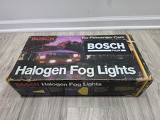 Bosch Pilot 22450 Halogen Fog Lights NOS Vintage Driving Lamps Kit  picture