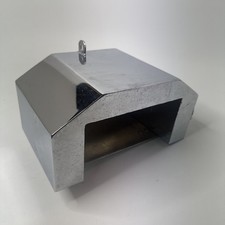 Mfg. Chrome Electric Start Oil Tank For Harley picture