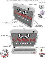 1977-1986 Jeep CJ7 2 Row Champion DR Radiator picture