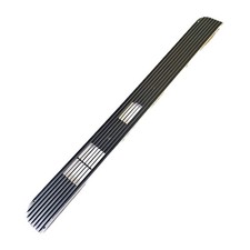 1967 1968 Ford Mustang Deluxe Speaker Grille Strip Cover Black Original OEM  picture