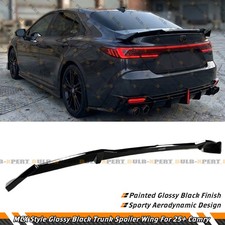 For 2025-26 Toyota Camry LE XLE SE XSE MCX Style Glossy Black Trunk Spoiler Wing picture