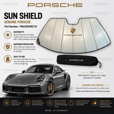 Porsche 911 Carrera 992 Genuine OEM Sunshade Windshield W Storage Bag  UP50992 picture